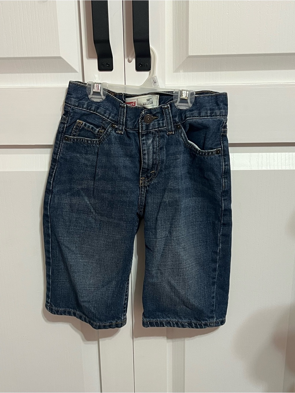 Classic Dark Blue Boy’s Denim Shorts